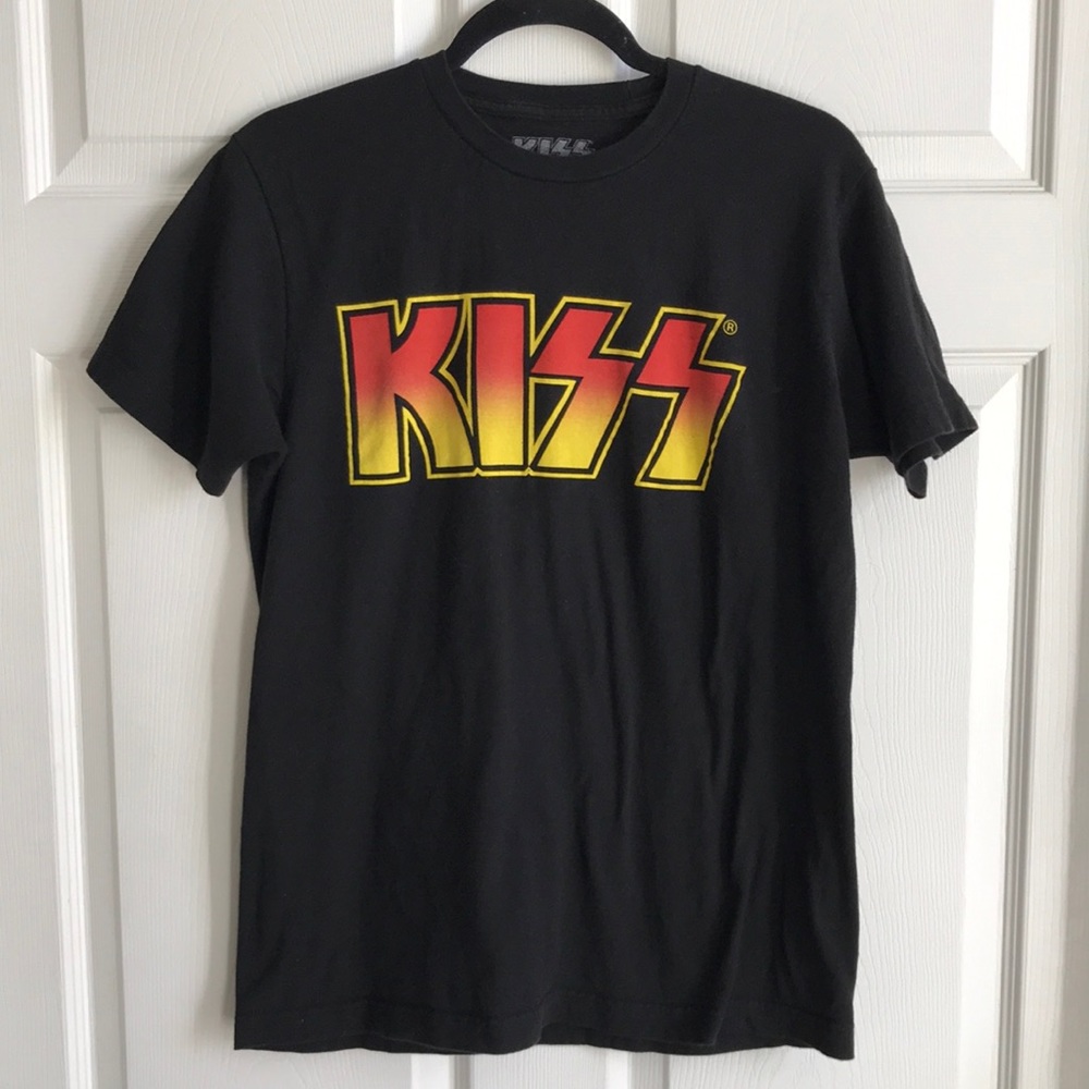 Kiss Band Tee / Black / SZ‎ M